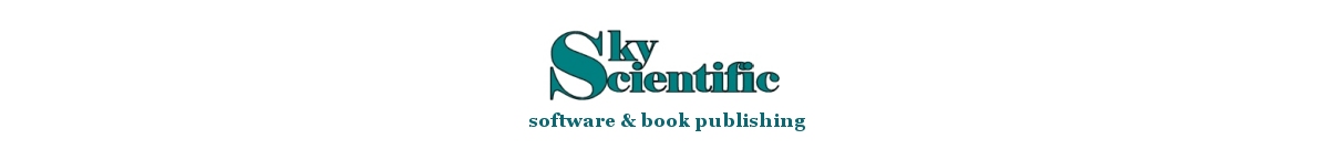 Sky Scientific - Software and Book Publishing